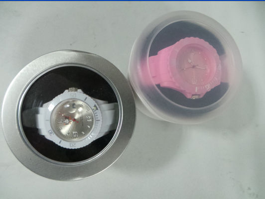 Pu Band Silicone Wristband Watch , Soft Smart Led Touch Screen Watch , 1 Atm Waterproof