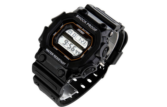 Skmei Square Sport Digital Watch EL Backlight Mens Buckle Watches
