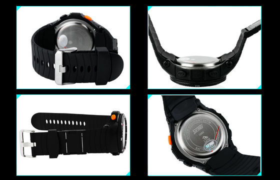 Negative Display Military Alarm Digital Watch With Japanese Batteries