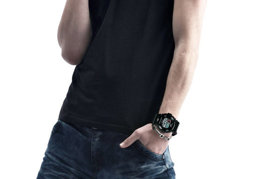 12 / 24 hr Shock Watch Kids 3 ATM Waterproof LCD Multifunction Watch