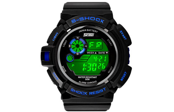 LCD Screen Multifunction Digital Watch