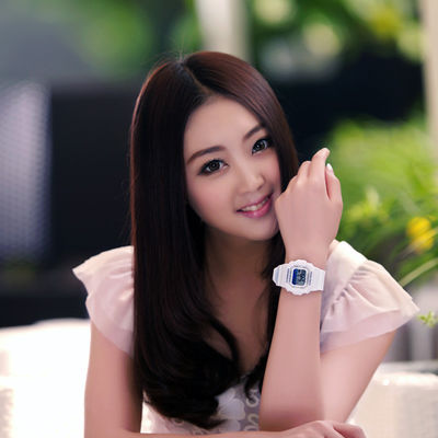 Pink Multifunction Digital Watch For Kids , 12H / 24H Formats