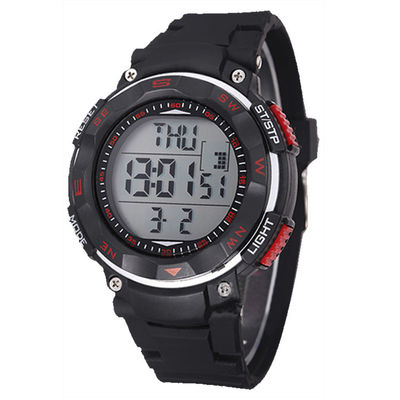 Hourly Chime Multifunction Digital Watch With LCD Digital Mov't