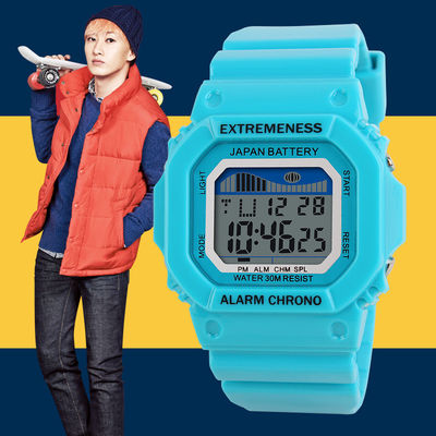 Colorful Unisex Sports Multifunction Digital Watch With Alarm