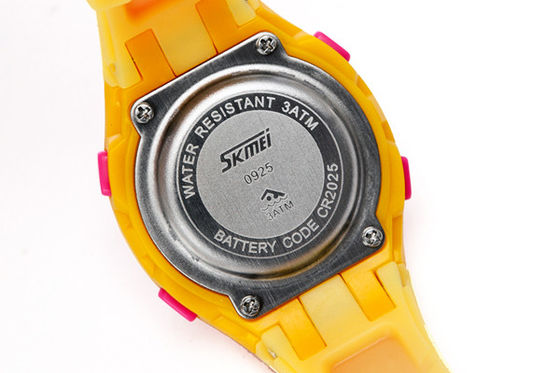 Kids Multifunction Digital Watch With Small Plastic Case , Easy Read