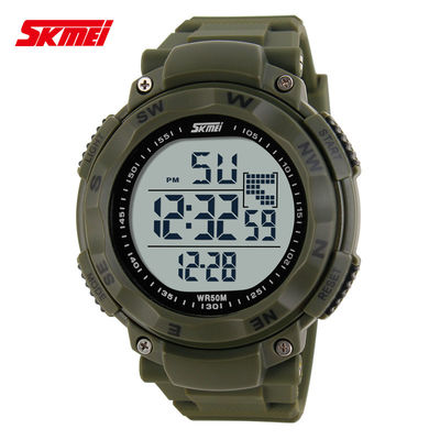 Big Time Display Multifunction Digital Watch , Big Wrist For Male