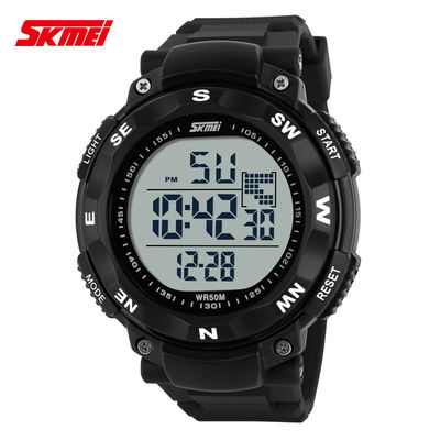 Big Time Display Multifunction Digital Watch , Big Wrist For Male