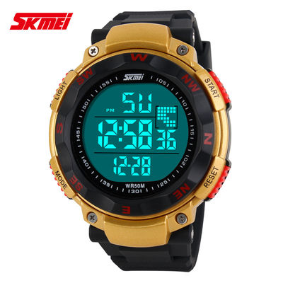 Big Time Display Multifunction Digital Watch , Big Wrist For Male
