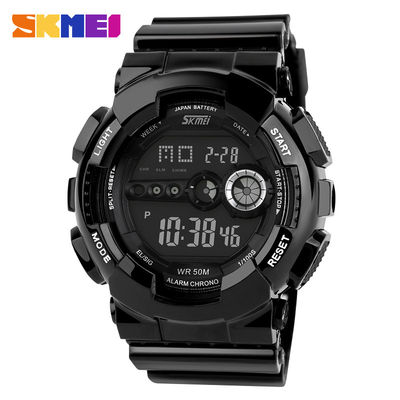 Multifunction Digital Watch S-Shock Model PU Strap For Students Youth