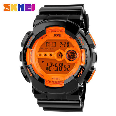 Multifunction Digital Watch S-Shock Model PU Strap For Students Youth