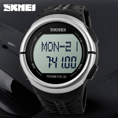 LCD Display Multifunction Digital Watch Pedometer measure Calories Heart Rate