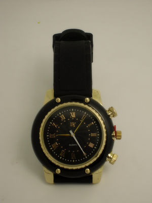 2014 Zine Alloy Case Big Face Silicone Watch