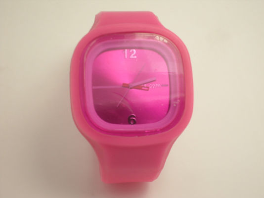 Best Quality 3 ATM Custom logo Silicone Wristband Watch