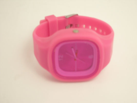 Best Quality 3 ATM Custom logo Silicone Wristband Watch