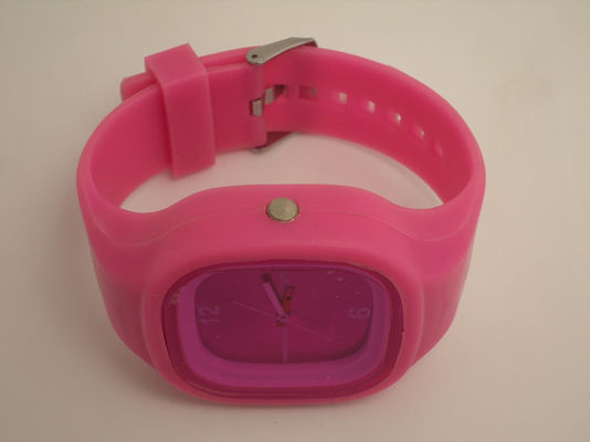 Best Quality 3 ATM Custom logo Silicone Wristband Watch