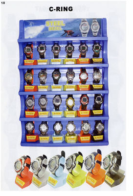 Multifunction Digital Watch Stainless Steel Back Case Vibrating Alarm Watches