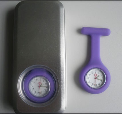 Flexible Colorful Silicone Nurse Watch Soft Silicone Strap ROHS