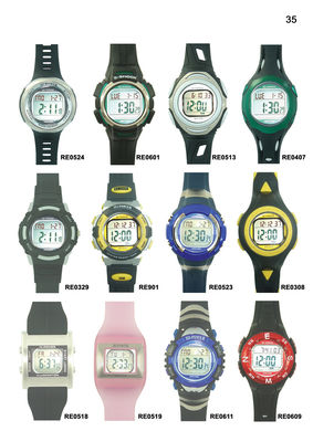 Multifunction Digital Watch Stainless Steel Back Case Vibrating Alarm Watches