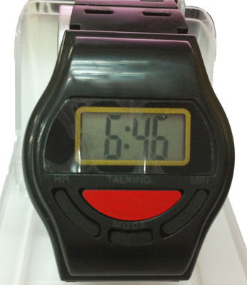 Human Voice Talking Digit Watch EL Backlight Hourly Chime Watch For Male