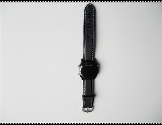 Personalized Black Silicone Led Watch With Soft Silicone Strap