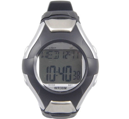 3 ATM Waterproof Multifunctional Digital Watch , Solar Radio Control Watch