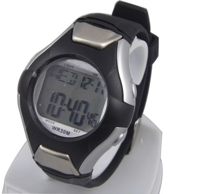 3 ATM Waterproof Multifunctional Digital Watch , Solar Radio Control Watch