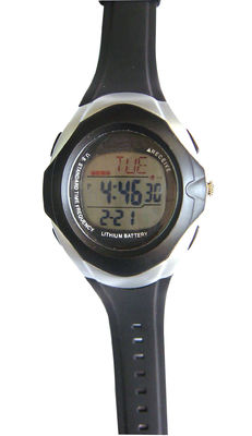 3 ATM Waterproof Multifunctional Digital Watch , Solar Radio Control Watch