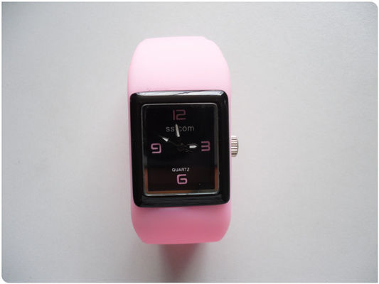 Fruit Fresh Color silicone quartz bracelet watch 