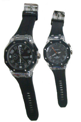 LED Flashing Watch Analog Display Multifunction Digital Watch