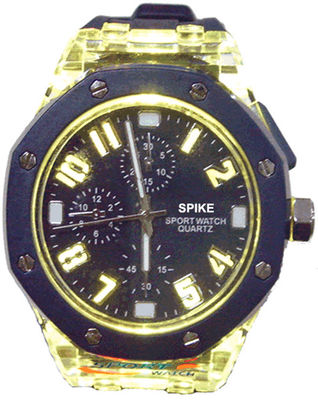 LED Flashing Watch Analog Display Multifunction Digital Watch