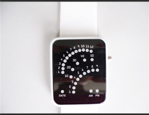 Sports Soft Customized Silicone Wristband Watch