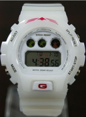 White Water Resistance Multifunction Digital Watch Hourly Chime For Teenager