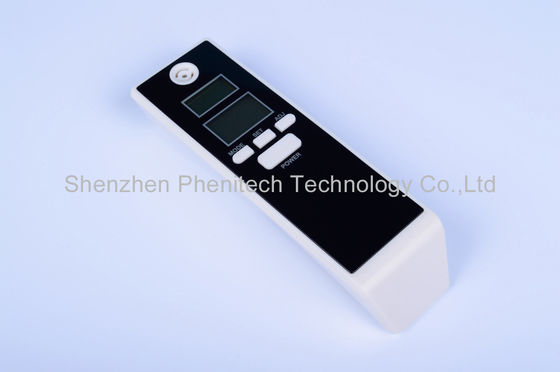 Professional Black Digital Breath Alcohol Tester with Double LCD Display