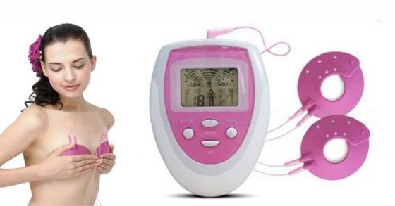 Personal Handheld Tens Electric Vibrating Breast Massager for Women