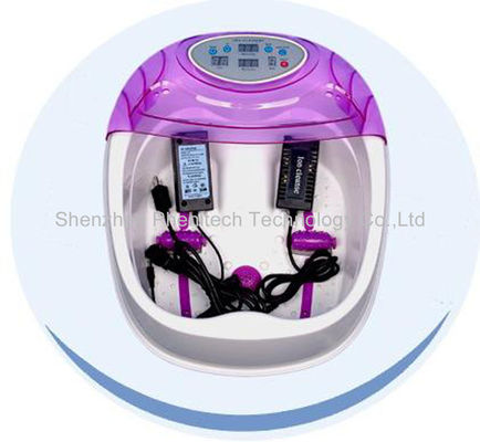 Bio multifunctional Ion Detox Foot Spa body detoxifying machine with basin