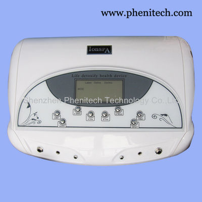 Two Wrist Belts Ionic Detox Foot Spa Machine , Ion Cleanse Foot Bath