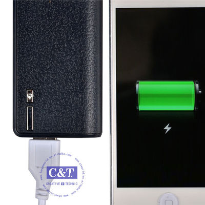 Rectangle Iphone 6 Portable Power Banks , 5600mAh External Battery Charger Pack