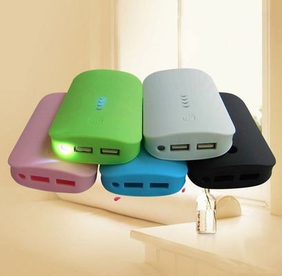 6600mAh Rechargeable USB Li-ion Power Bank For Iphone / Samsung / Nokia
