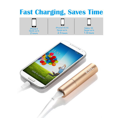 3200mah Mini lipstick Power Bank For Smartphone