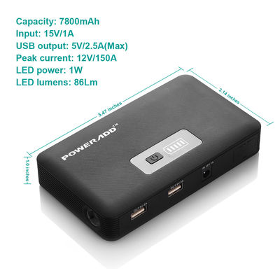 Universal Mobile External Portable Power Bank 7800MAH For Cell Phone / MP3 / MP4