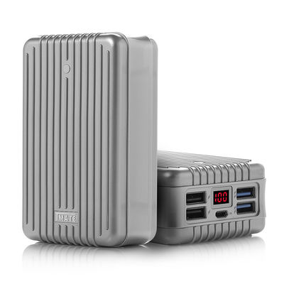 Large Capacity 24000MAH portable power bank 4-Port for Ipad / Laptop / Iphone