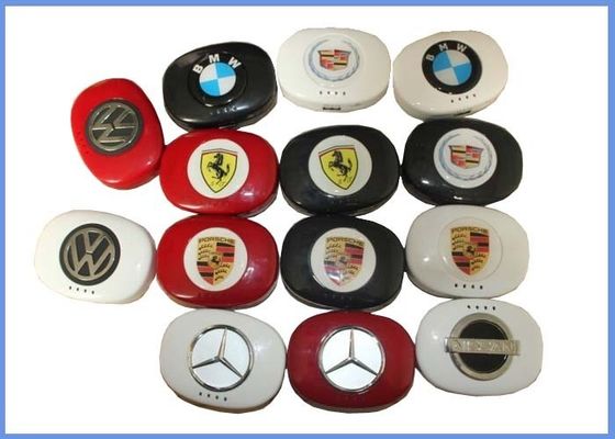 Custom logo Li-polymer Power Bank 6600mAh With Car Brand for Nokia iPhone 3G 3GS